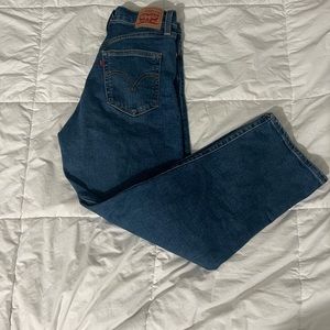 Levi jeans High waisted rib cage straight leg ankle cut